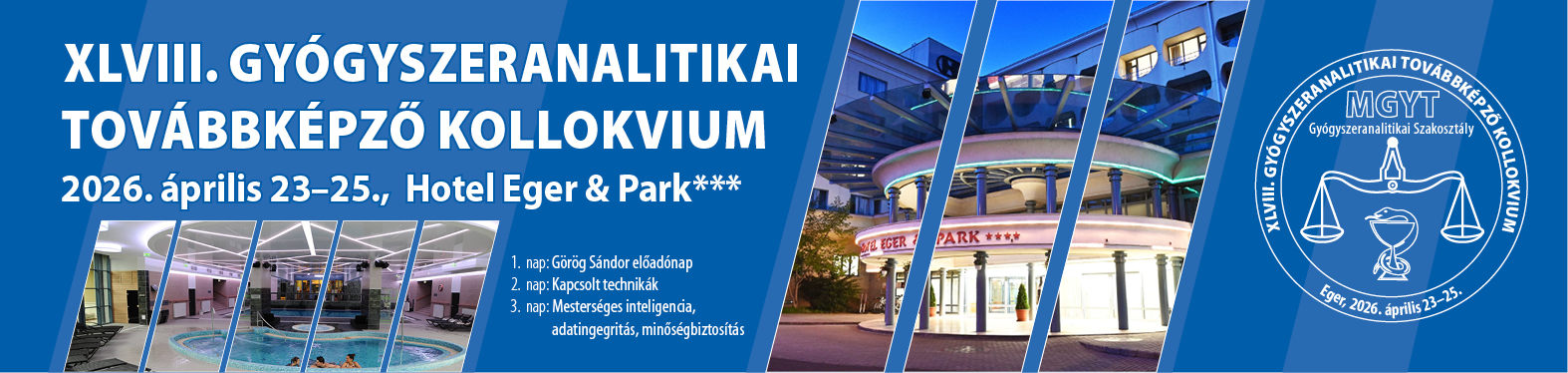 XLVIII. Gyógyszeranalitikai Kollokvium